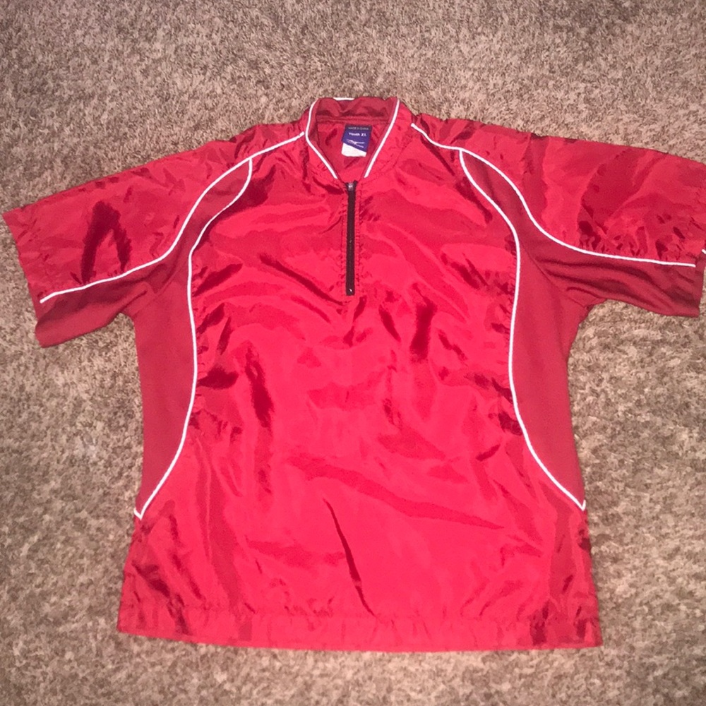 Boys Mizuno baseball warm up size XL